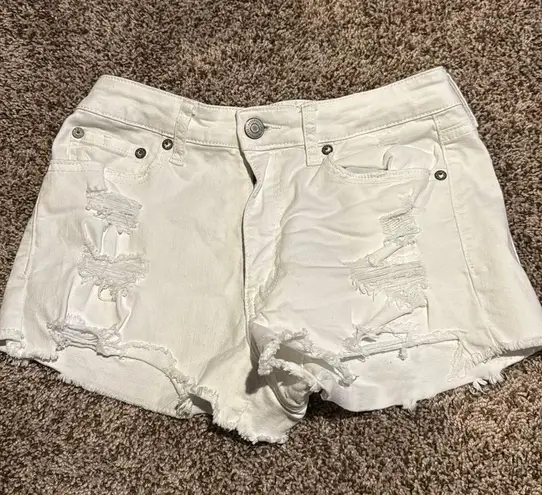 Aeropostale White Denim Shorts