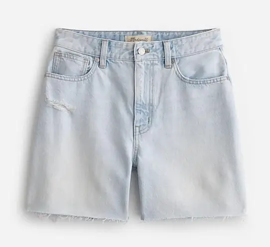 Madewell  The Curvy '90s Mid-Length Jean Short in Pearlman Wash Size 29 NQ237 New