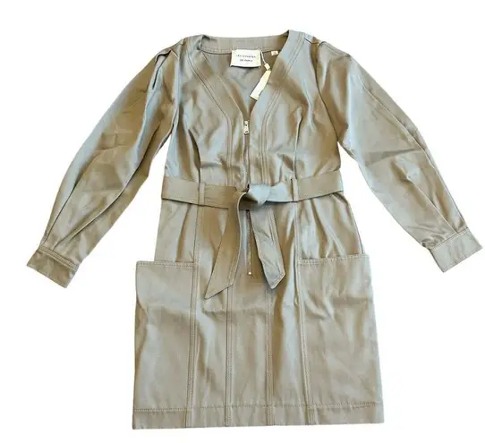 Les Coyotes De Paris Eeva Khaki Dress Zip