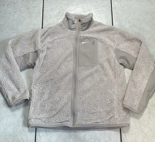 Nike ‎ Women’s Full Zip Sherpa Training Jacket thumbnail 1