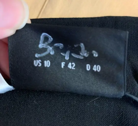 Akris Black Wool Dress Pants