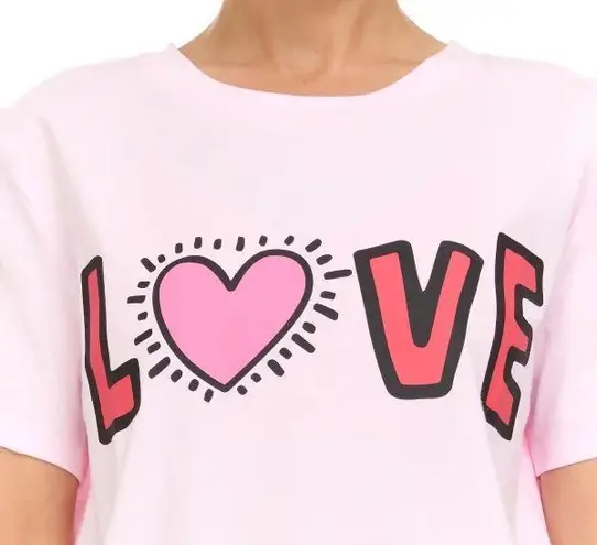 Keith Haring Ladies' Tee and Boxer Set nwt Pink Size 2X