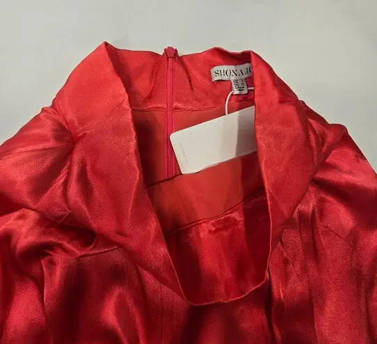 Shona joy Lydie Tuxedo Trouser in Poppy Red