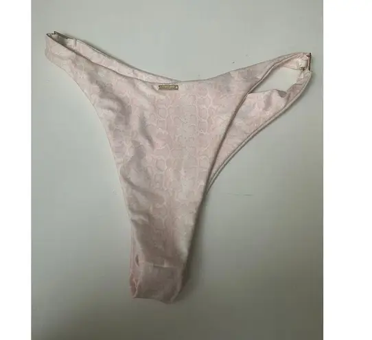 Lahana swim Gigi Bikini Bottom XL Pink Snake Print