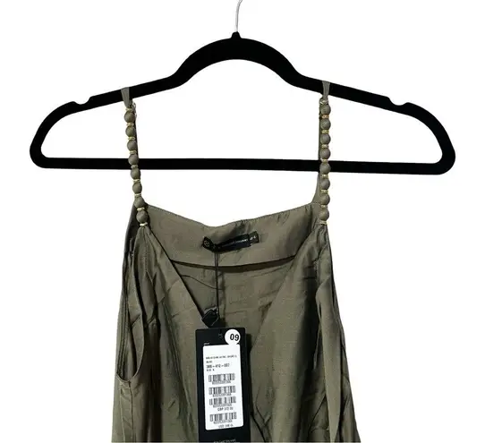 NWT VIX Gisa Viscose Faux Wrap Mini Dress in Pistachio Sz L Green Size L