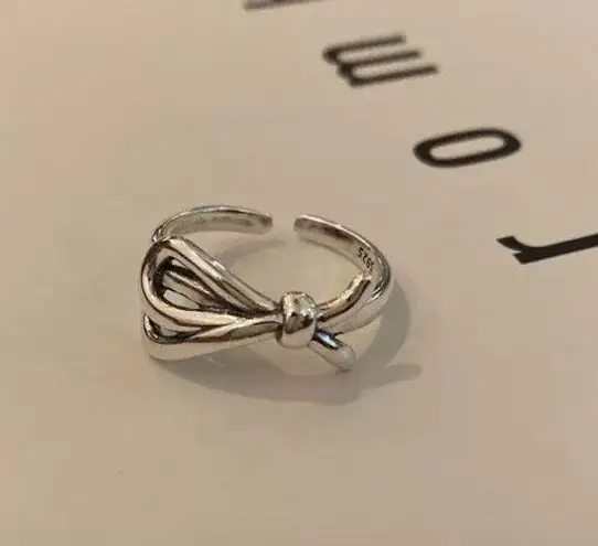 Bowl ring sterling silver ring silver ring stacking ring cute ring y2k ring dainty ring heart ring