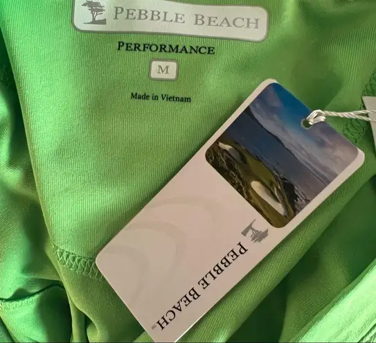 NWT PEBBLE BEACH PERFORMANCE SHORT SLEEVE TOP SIZE M Size M