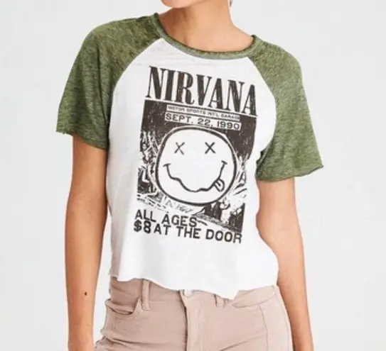 Nirvana Vintage  Burnout Tee