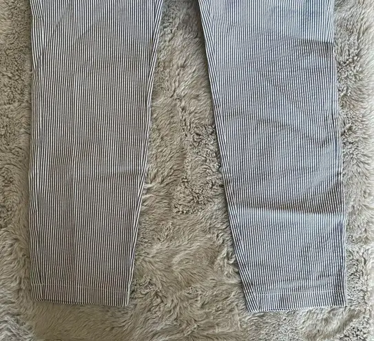 Crosby Gray Stripped Pants size 10