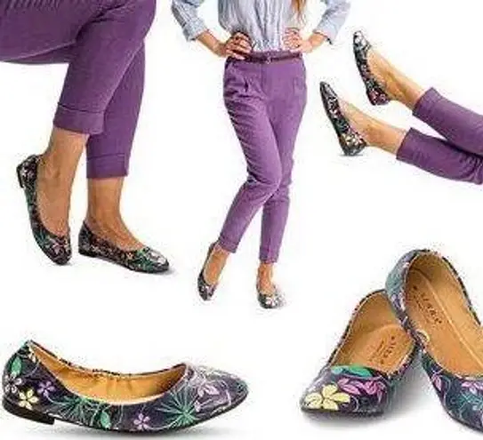 Serra NWT Memory Foam Flora Ballet Flats Size 8