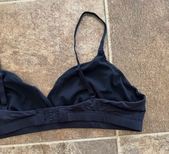 SKIMS  Fits Everybody Crossover Bralette Onyx Size XL thumbnail 6