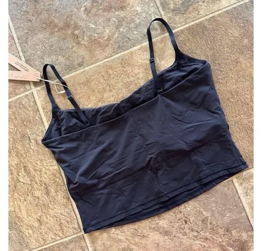 SKIMS Fits Everybody Cropped Cami Onyx Size Large