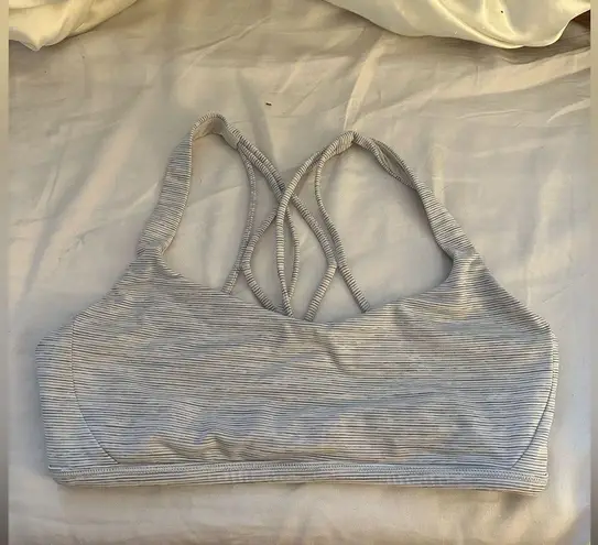 Lululemon  Free To Be Zen Bra - Heathered Gray