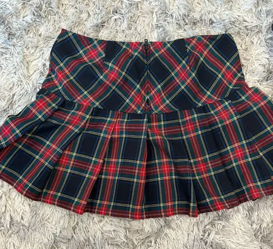 Dolls Kill Plaid Skirt