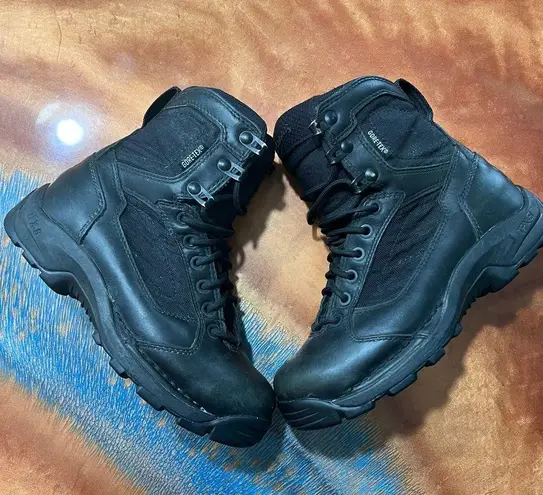 Danner Striker Torrent Gortex 6” Leather Side zip boots size 37 black