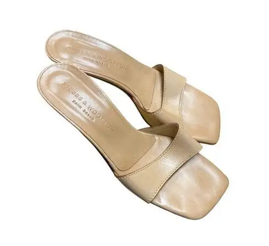 Stubbs & Wootton Women's Tan Shoes/Heels/Sandals Size 6 SKU 1707