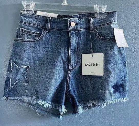 DL1961 Stars Denim Shorts