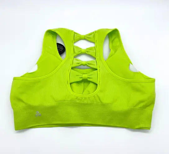 Soho Sport Active Wear Lime Green Sports Top