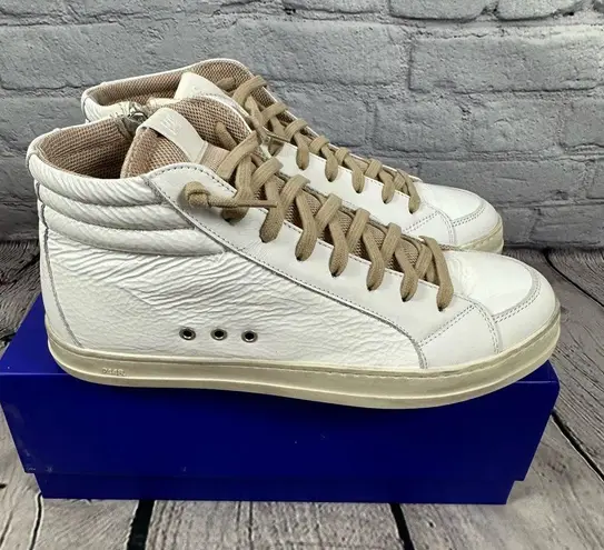 P448 Skate Mid Top Medusa Sneakers Distressed Side Zippers EU 41 (10-10.5) NEW