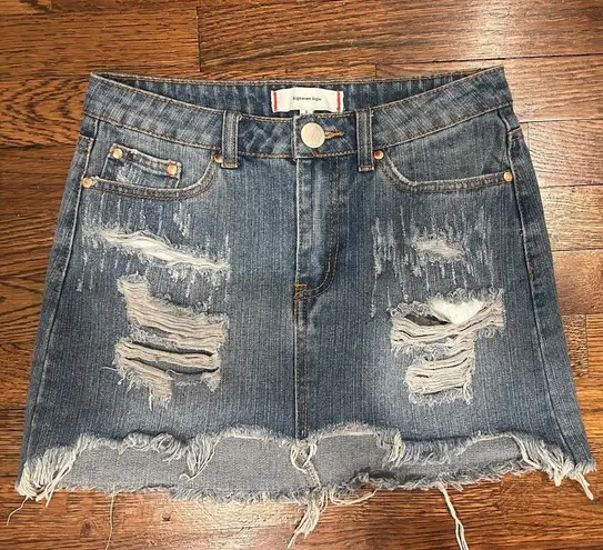 Signature 8  Jean skirt - Image 1