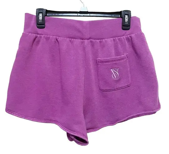 Victoria's Secret Victoria’s Secret Lounge Cropped Hoodie (L) & Sweatshort Set (M) Raspberry Pink