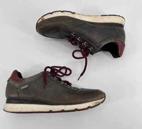 Pikolinos Mundaka Womens Shoes Sz 10.5-11 US 41 EU Gray Cuero Olmo Sneakers