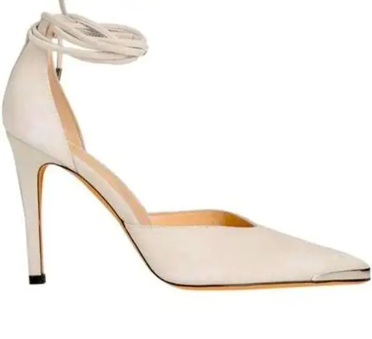 IRO PARIS Mifal Suede Pointed Toe Ankle Tie Pumps 40