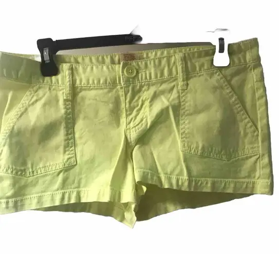 Mossimo Worm’s Shorts Yellow Bright Size 9