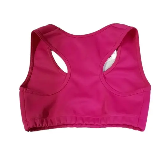 Sammy B Workout Top Womens Size Small Pink Racerback Cropped Activewear