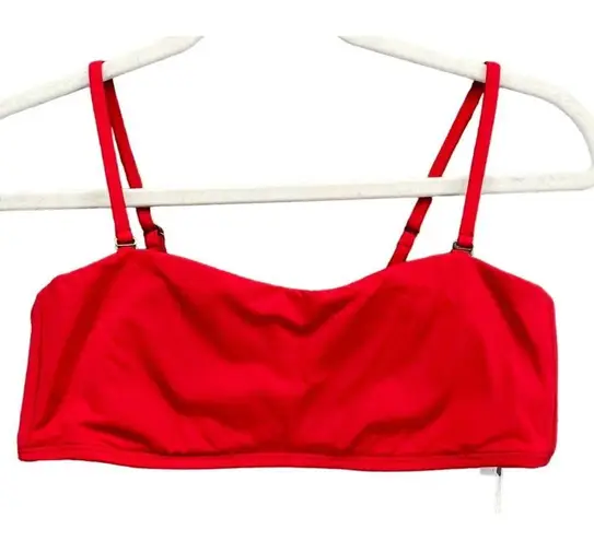 ANDIE Swim Top Womens M Cherry Red Rio Bikini Bralette Convertible Stretch Beach