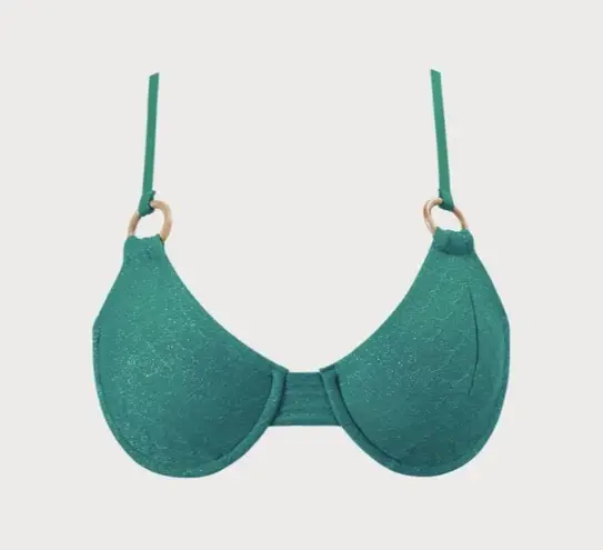 Berlook Dark Green Lurex Jacquard O