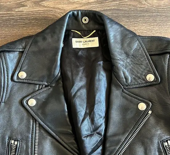 Saint Laurent Leather Jacket
