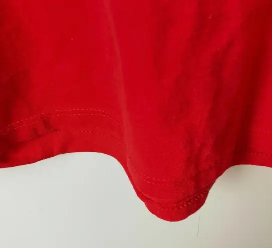 90s Vintage SCHS T Shirt Single Stitch High School Graphic Tee Red Large L Logo