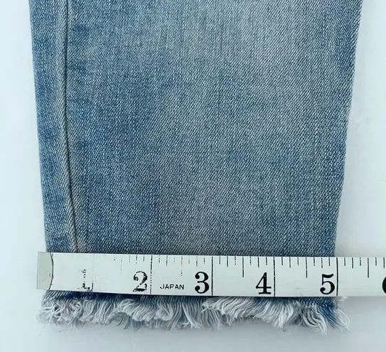 Tinseltown Light Wash Distressed High Rise Denim Blue Skinny Jeans 11