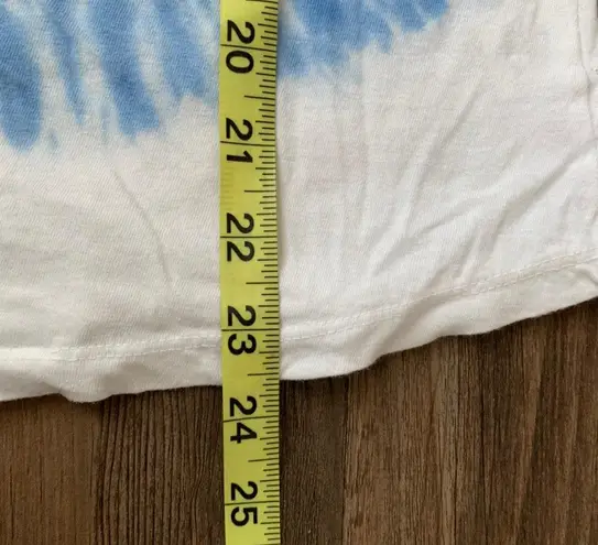 Key West Blue & White Tie Dye Tank Top Size XS