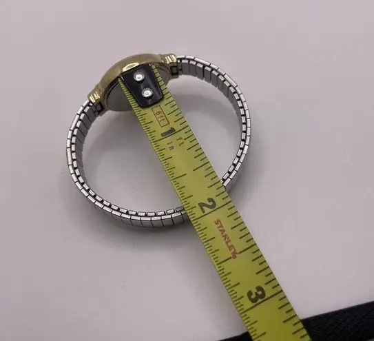 Timex Working - Woman’s Stretchy Expansion Band Wrist Watch Two Tone