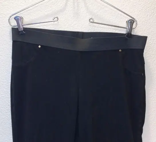 Calvin Klein black Jegging Dress Pants pull on elastic waist Soft