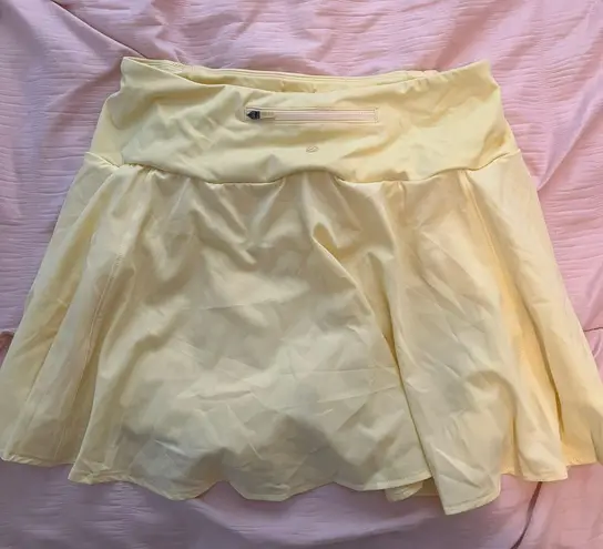 Amazon Yellow Tennis Skirt