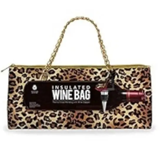 Ice Wear Insulated Wine Sequined Clutch Bag