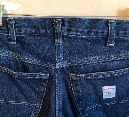 Pointer Vintage Straight Workwear Durable Jeans Size 6