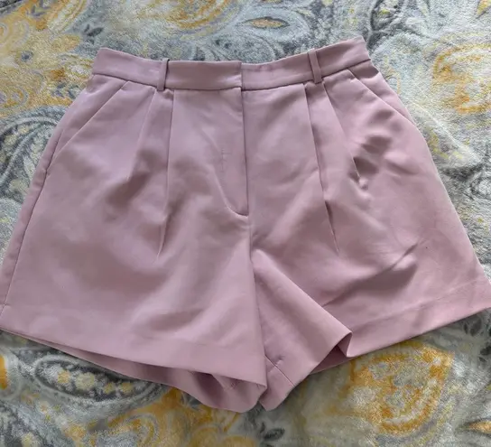 Abercrombie & Fitch  Bubble Gum Pink Sloane Trouser Shorts size 12 thumbnail 1