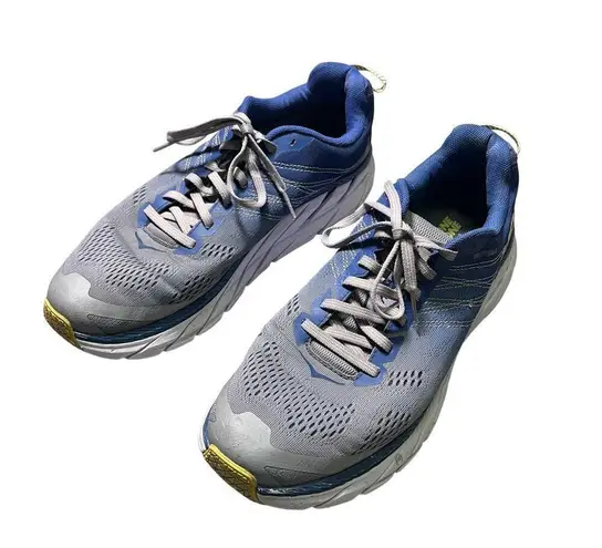 Hoka One One Clifton 6 Women's Size 11 Running Shoes Ensign Blue Wild Dove