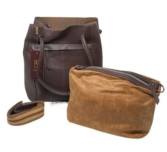 NWT ~ Set of 2 Brown Hobo Bag Purses ~ Shoulder Bag & Crossbody