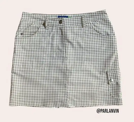 Daily Sports Athletic Golf Leisure Skort Skirt Gingham Size 4