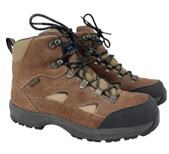 L.L. Bean Women's Hiking Boots Brown Suede Size 9