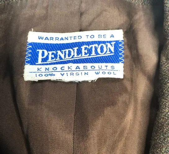 Pendleton Knockabouts Blazer Wool Vintage