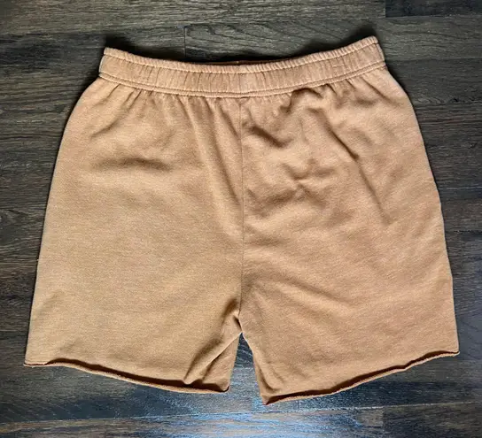 Lounge Colsie Cotton Shorts Camel Brown size M