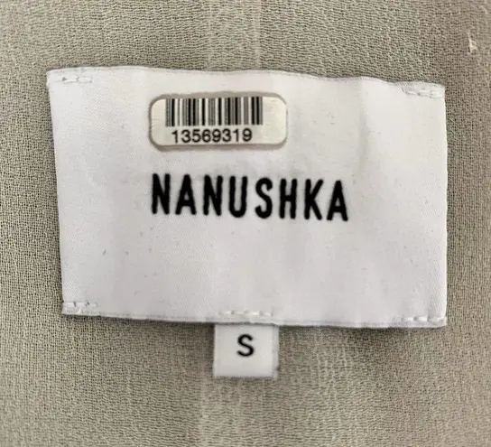 Nanushka Menphi Vegan Leather Dress