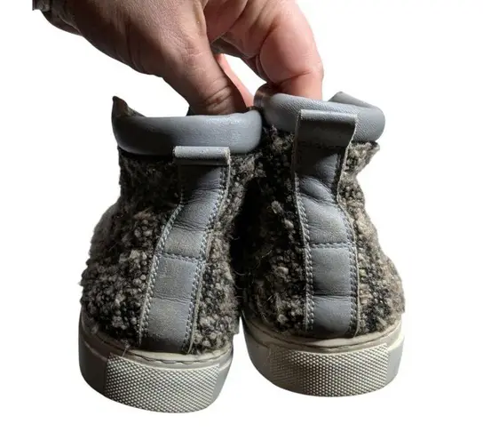 Diemme Fontesi Gray Wool Tweed Side Zip Casual Mid