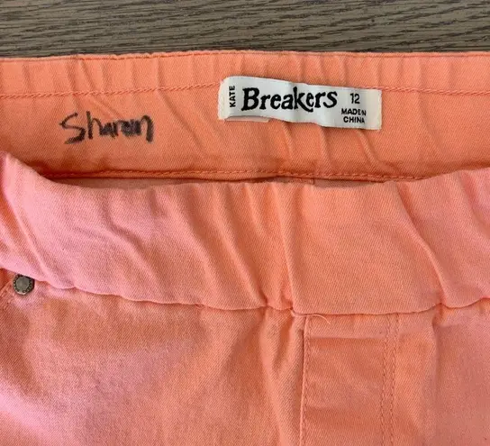 Coral Crop Kate Jeggings Size 30